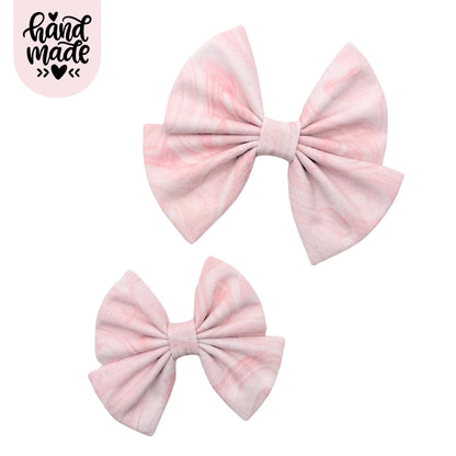 Sailor Bow - Strawberry Swirl - The Neutral Dog Company