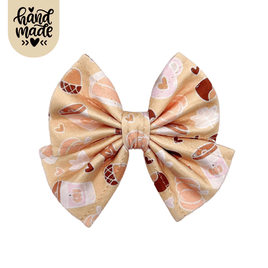 Sailor Bow - Sweet Pawtumn Pie - The Neutral Dog Company