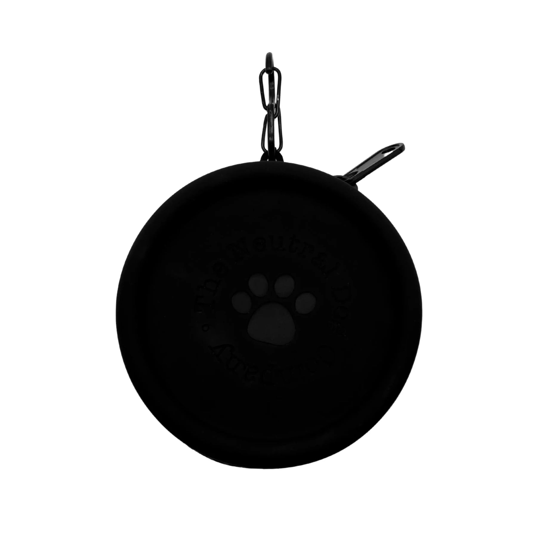 Silicone Treat Pouch - Black - The Neutral Dog Company