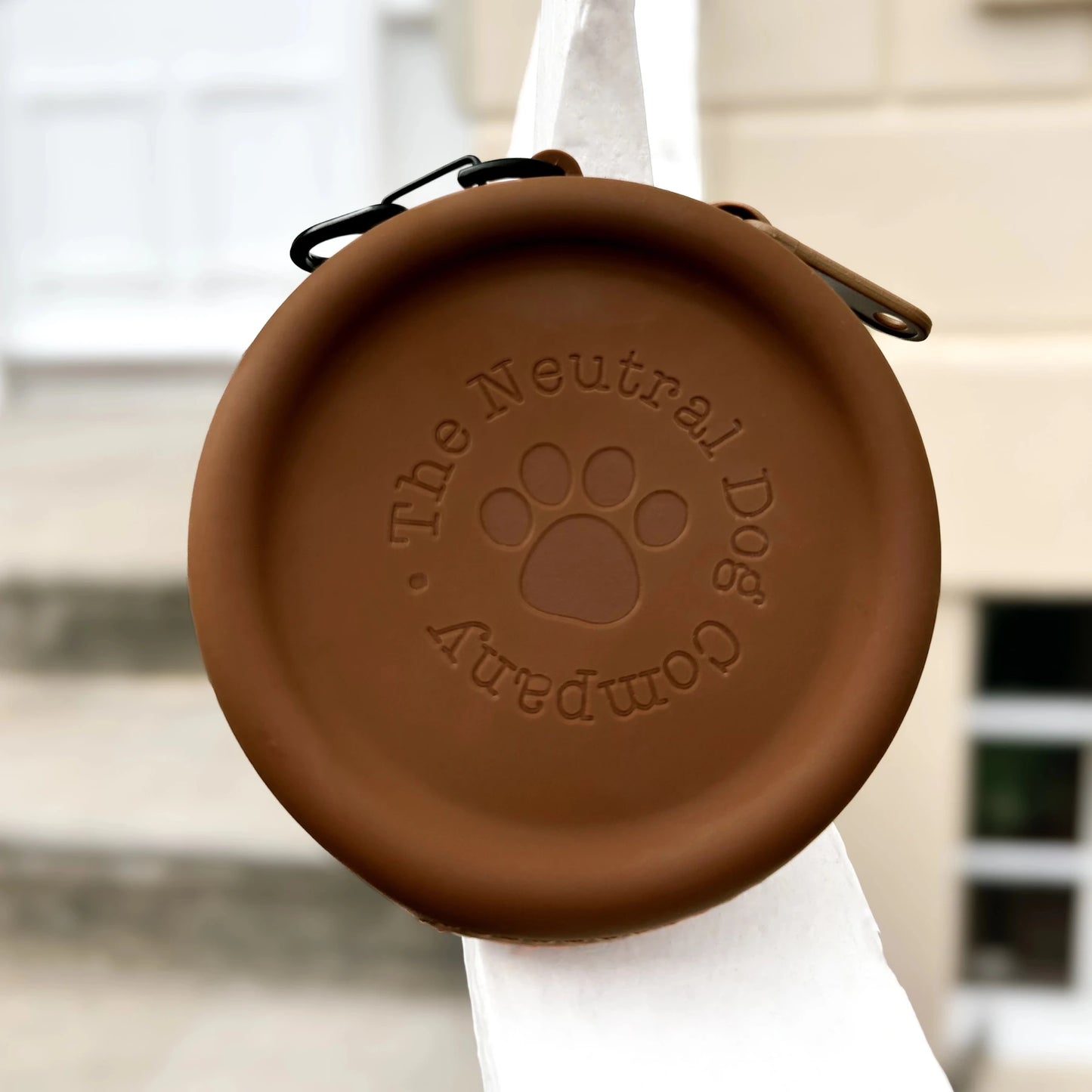 Silicone Treat Pouch - Brown - The Neutral Dog Company