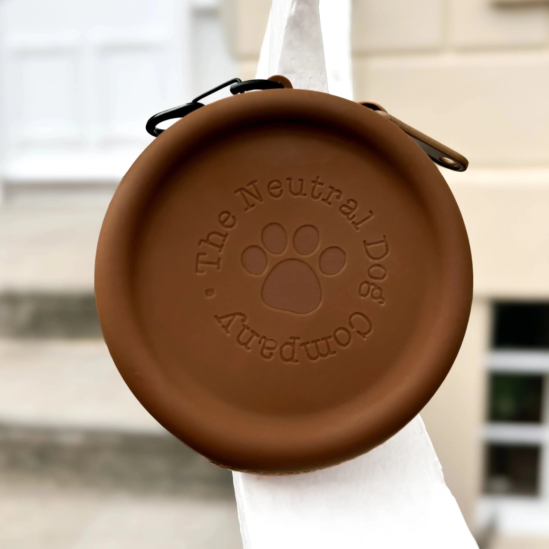 Silicone Treat Pouch - Brown - The Neutral Dog Company