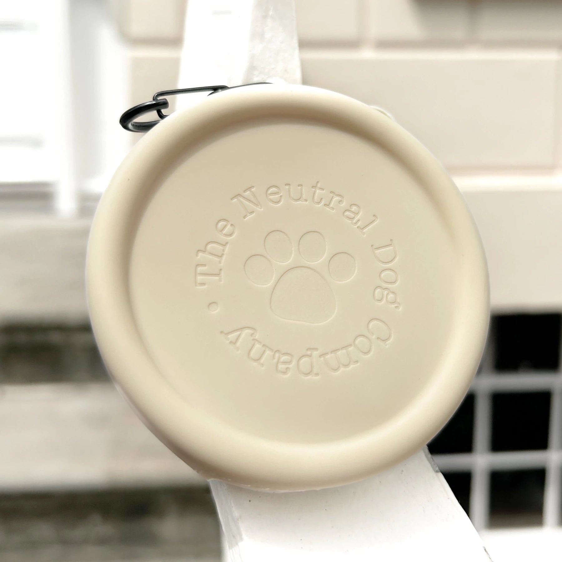 Silicone Treat Pouch - Cream - The Neutral Dog Company