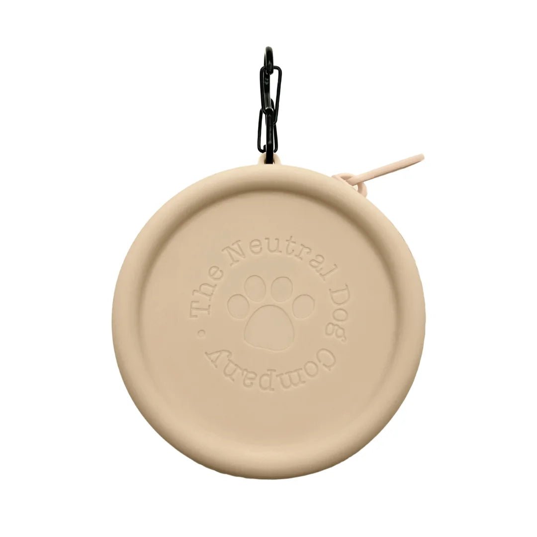 Silicone Treat Pouch - Sand - The Neutral Dog Company