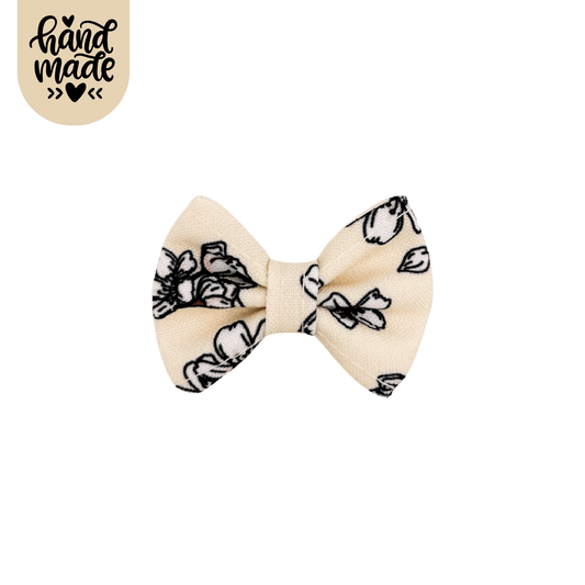 Small Bow Clip - Blooming Blossom - The Neutral Dog Company