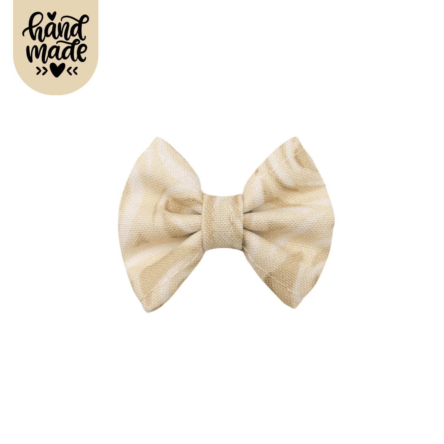 Small Bow Clip - English Rose - The Neutral Dog Company