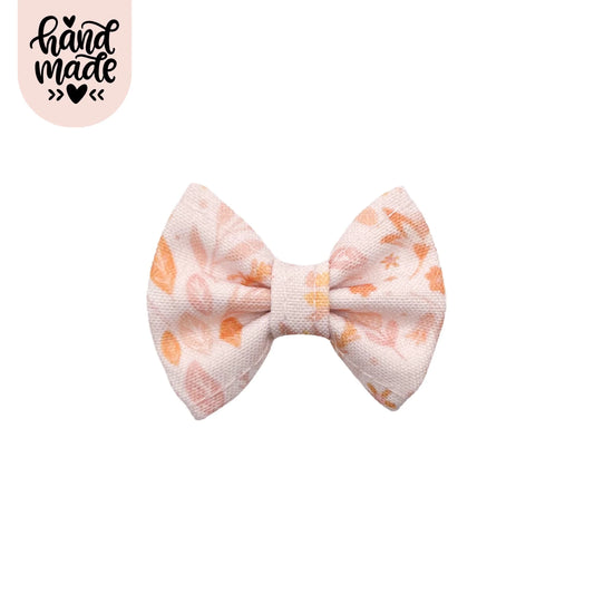 Small Bow Clip - Floral Dreams - The Neutral Dog Company