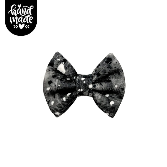 Small Bow Clip - Midnight Storm - The Neutral Dog Company