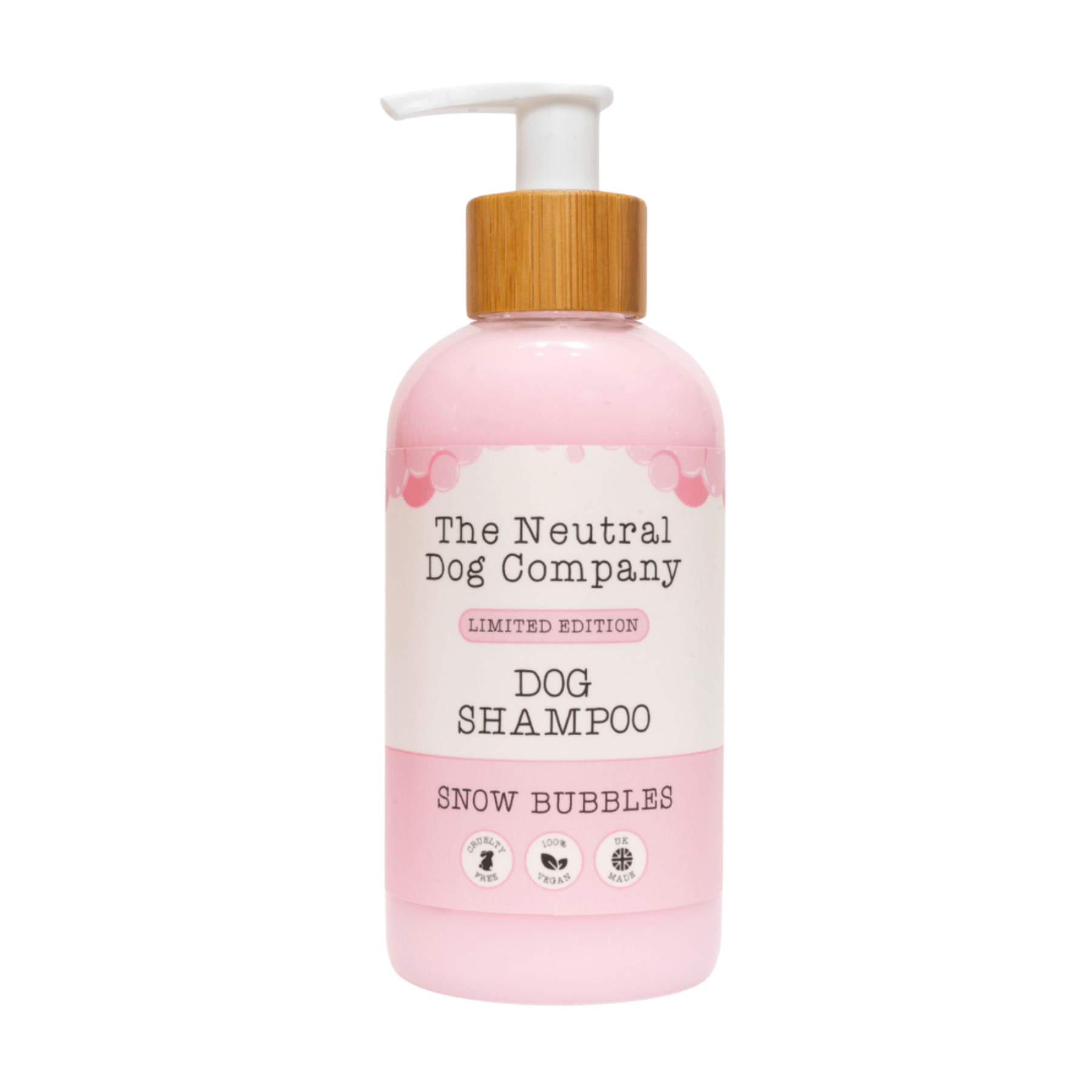 Snow Bubbles - Dog Shampoo and Dog Pawfume - The Neutral Dog Company