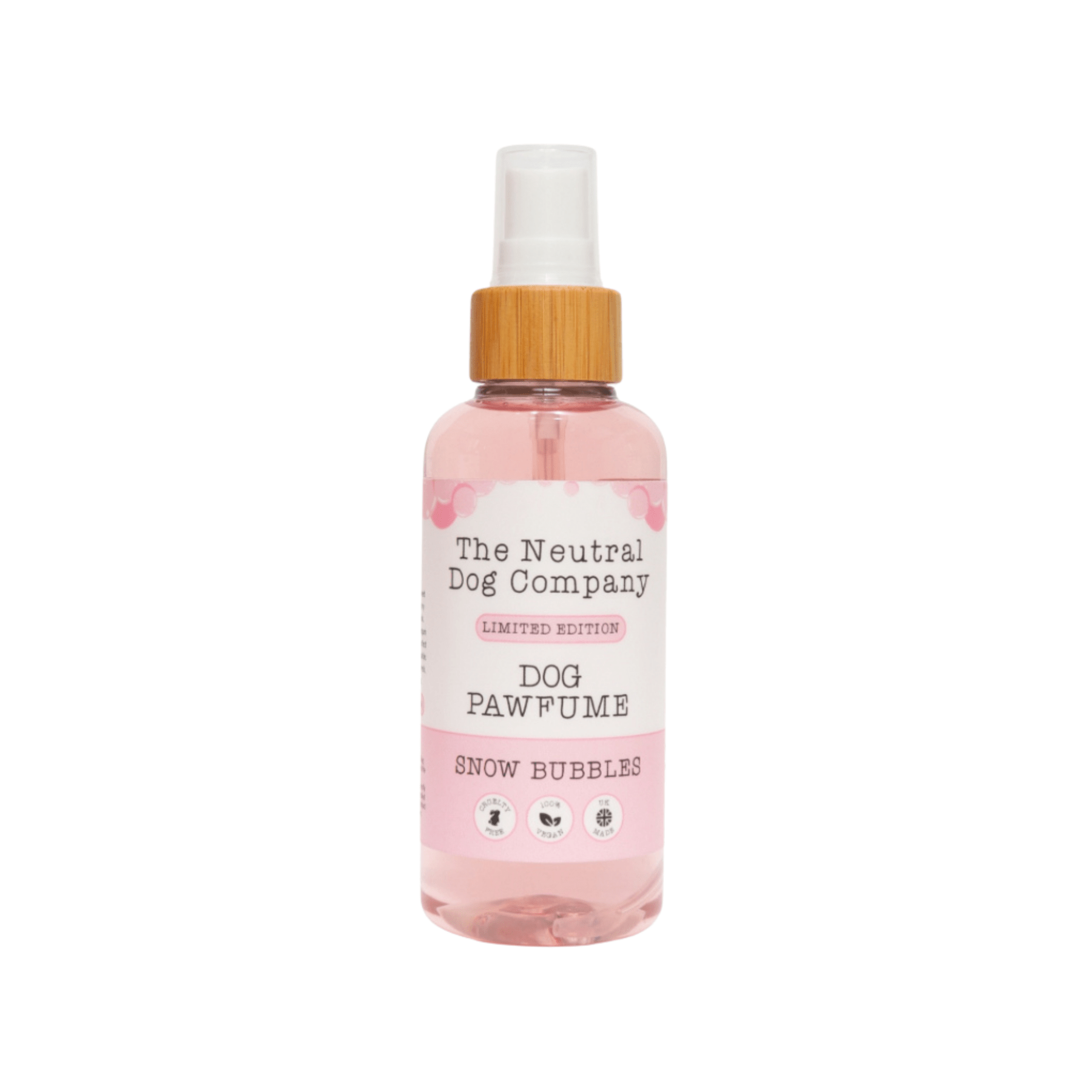Snow Bubbles - Dog Shampoo and Dog Pawfume - The Neutral Dog Company