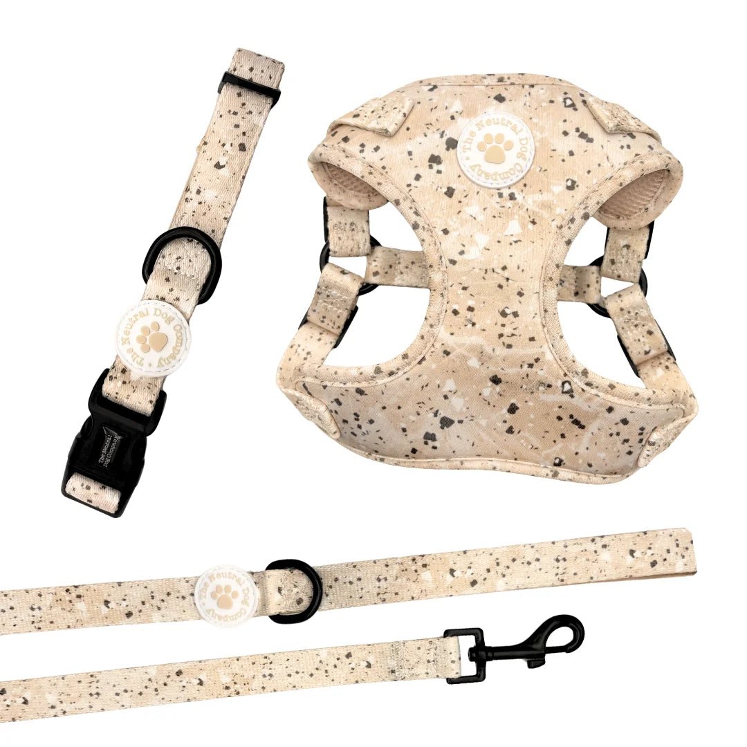 Starter Step-in Dog Harness Bundle - Desert Storm - The Neutral Dog Company