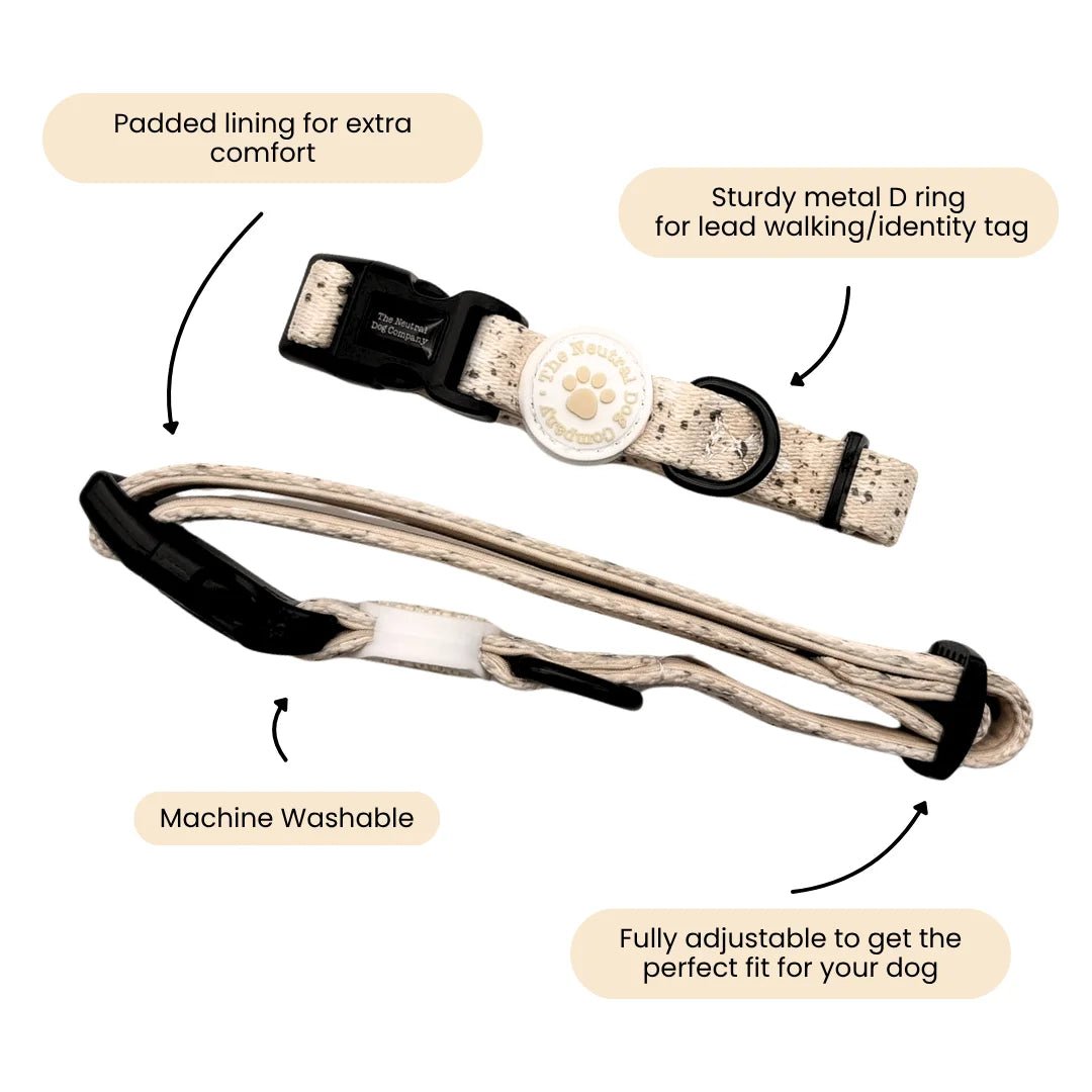 Starter Step-in Dog Harness Bundle - Desert Storm - The Neutral Dog Company
