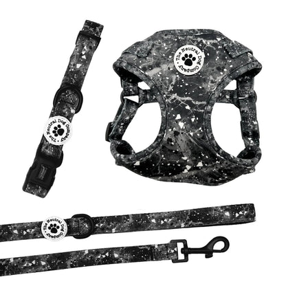 Starter Step-in Dog Harness Bundle - Midnight Storm - The Neutral Dog Company