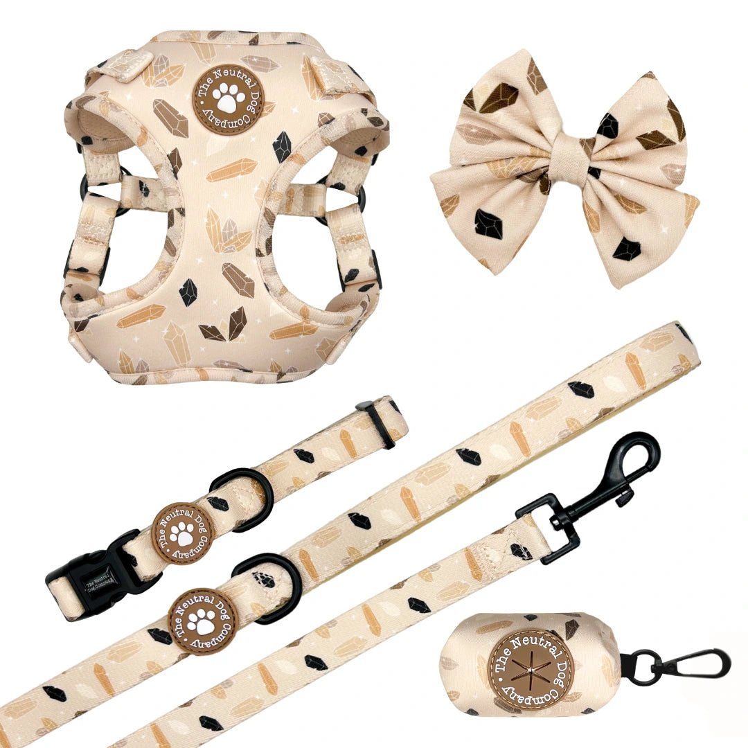 Ultimate Step-in Dog Harness Bundle - Crystal Couture - The Neutral Dog Company