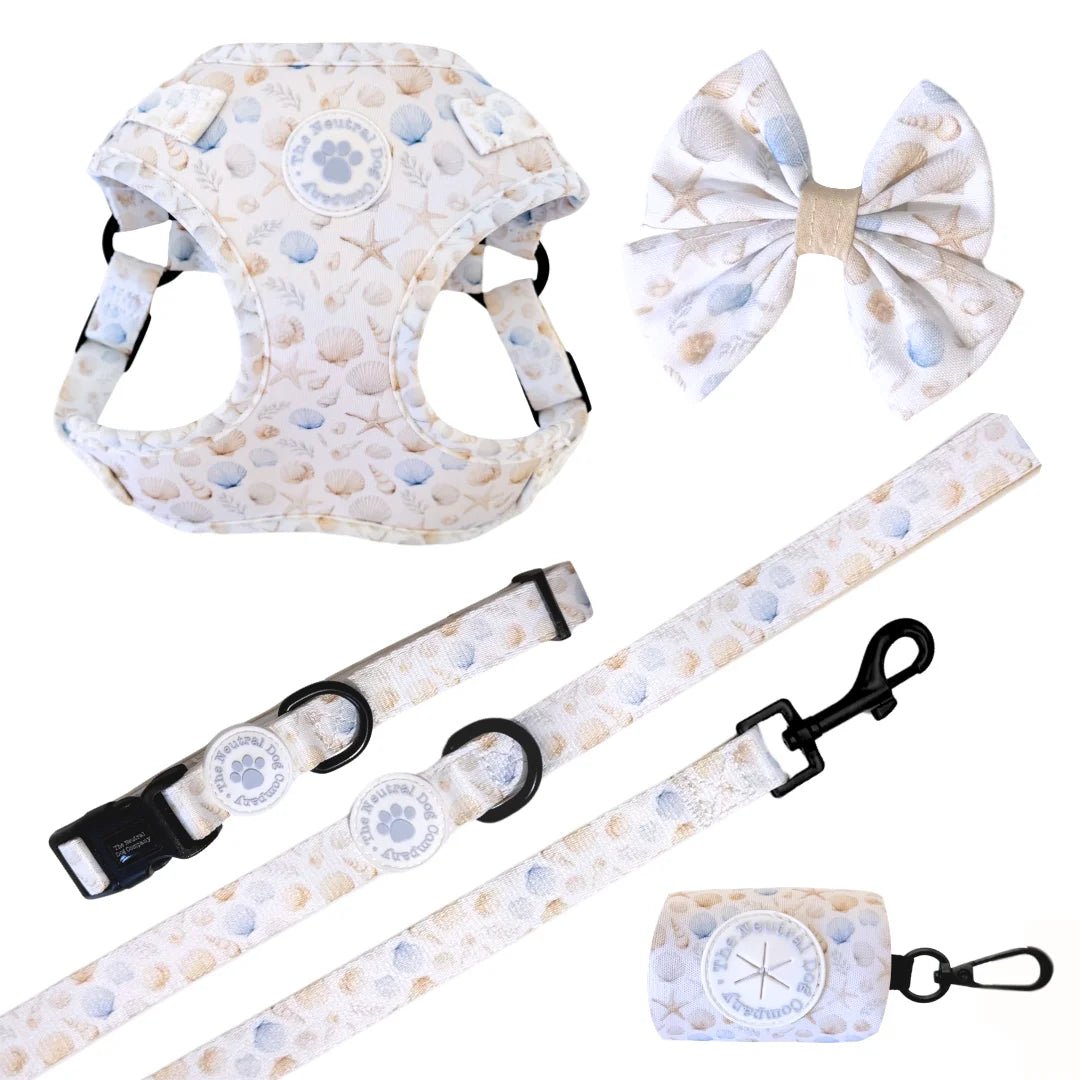 Ultimate Step-in Dog Harness Bundle - Seaside Serenity - The Neutral Dog Company