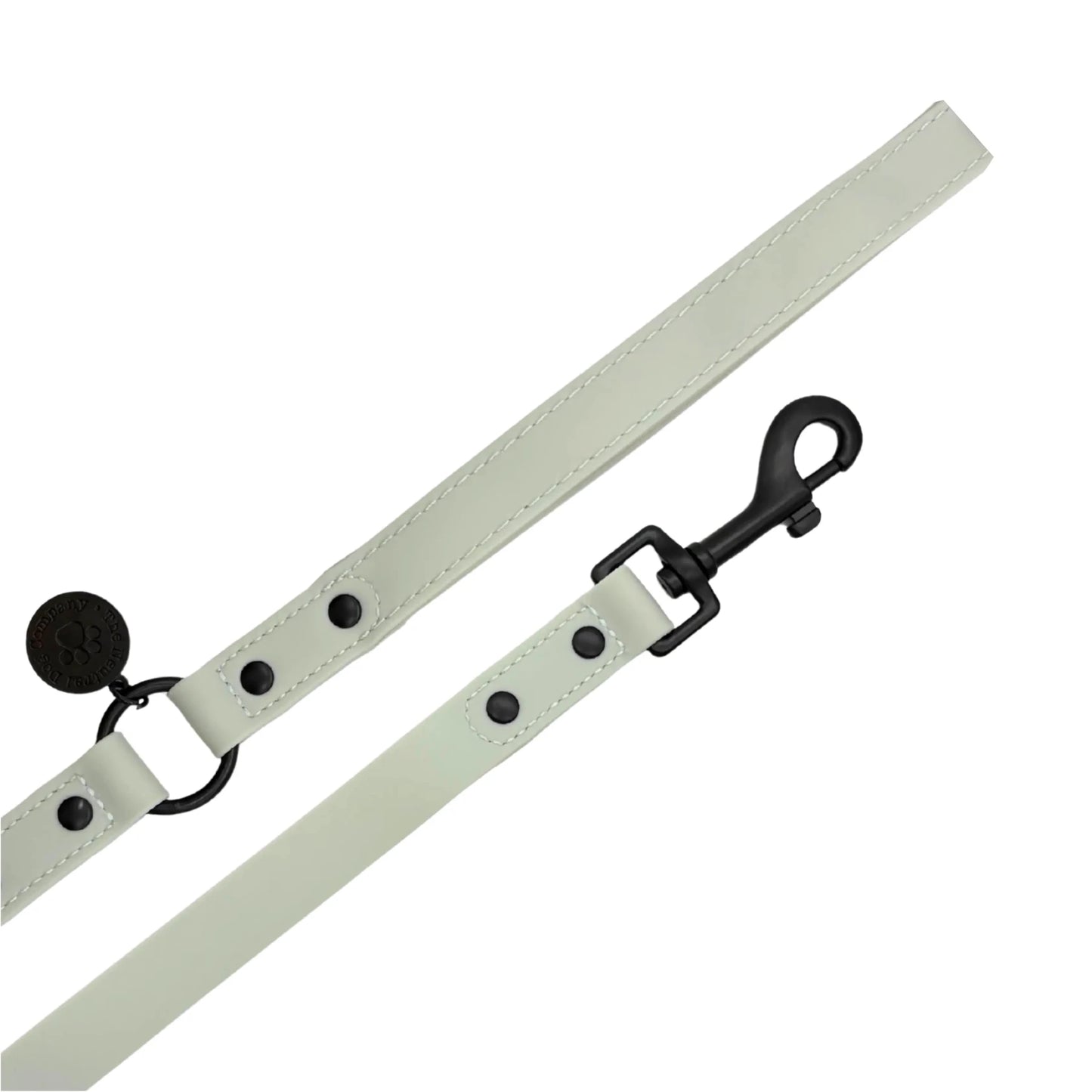 Waterproof Padded Handle Dog Lead - Sage - The Neutral Dog Company