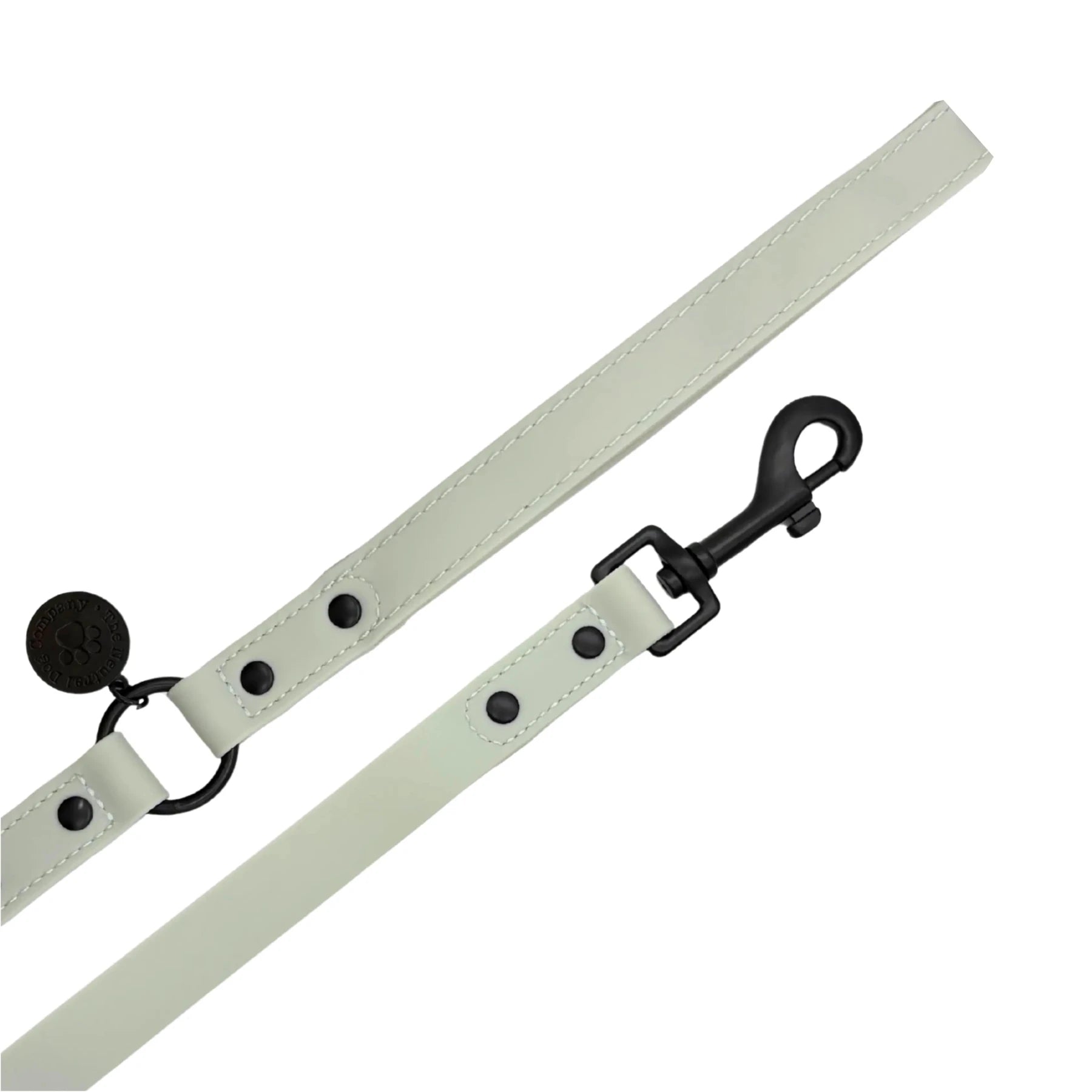 Waterproof Padded Handle Dog Lead - Sage - The Neutral Dog Company