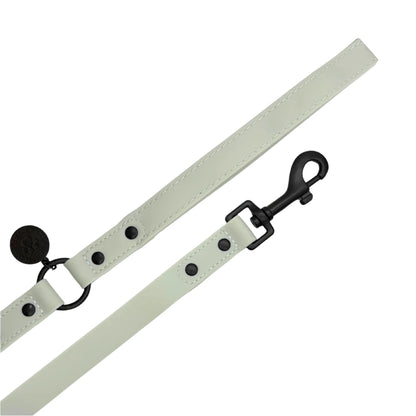 Waterproof Padded Handle Dog Lead - Sage - The Neutral Dog Company