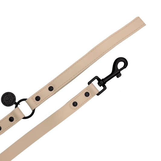 Waterproof Padded Handle Dog Lead - Sand - The Neutral Dog Company
